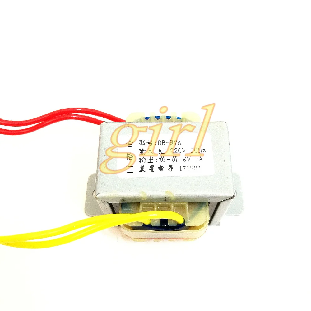 

EI41 power transformer 220V to 9V 1A AC 9V 1000mA audio power amplifier transformer