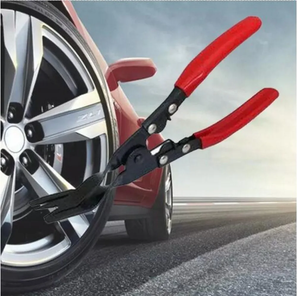 Under the pressure metal car repairing pliers plastic pliers remove the plastic rivet pliers headlight repair lamp clamp