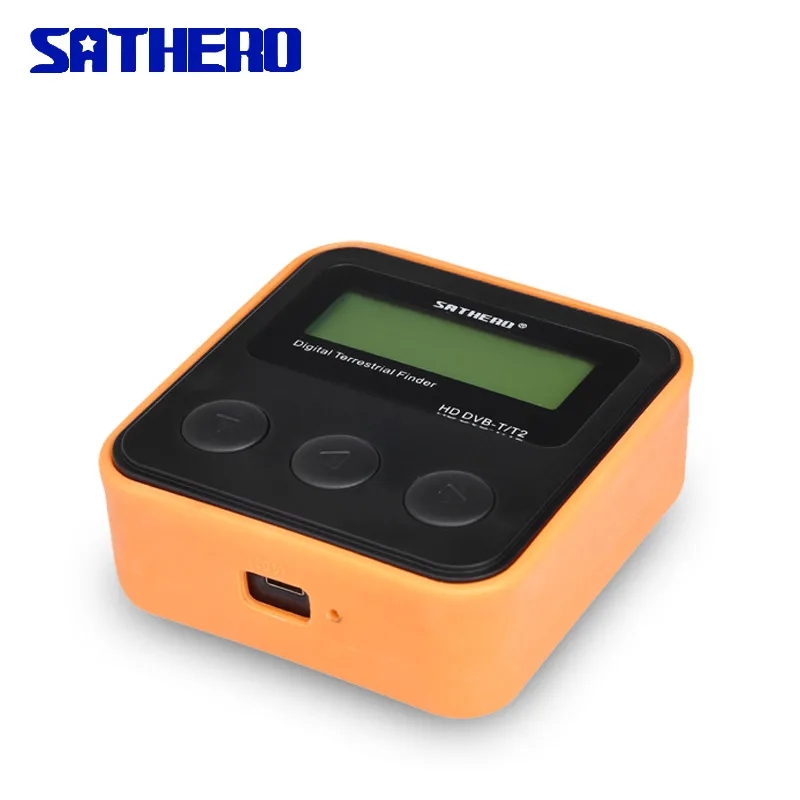 Sathero SH-110HD DVB-T DVB T2 High Definition Finder Portable TV Signal Meter  digital  finder meter