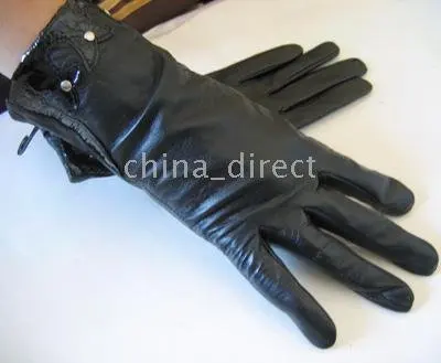 

High quality new Leather Gloves skin gloves LEATHER GLOVES Womens 25pairs/lot New Design