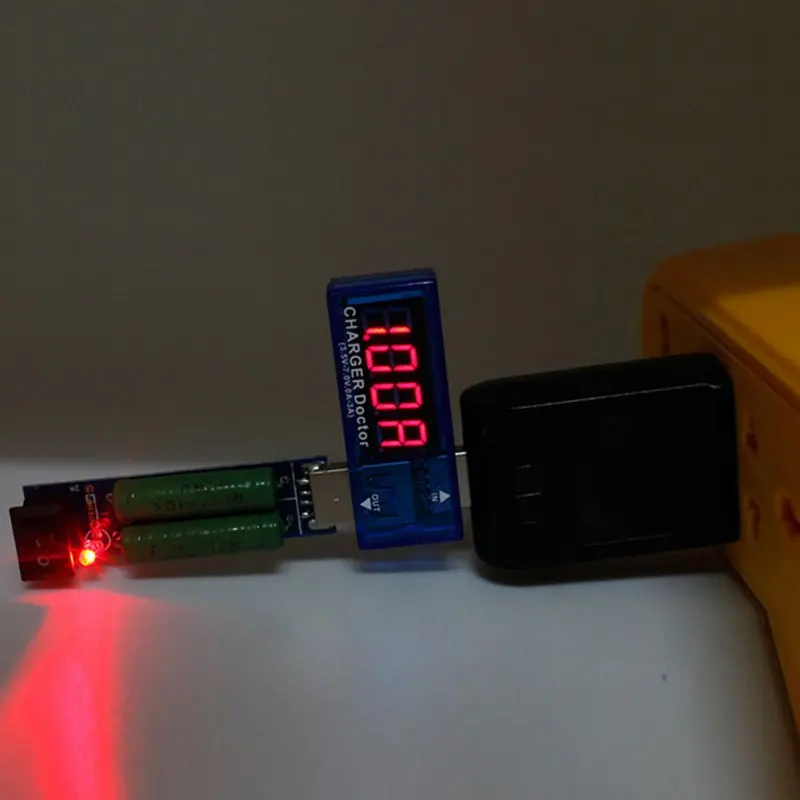 Digital Display Hot Mini USB Power Current Voltage Meter Tester Portable Mini Current and Voltage Detector Charger Doctor