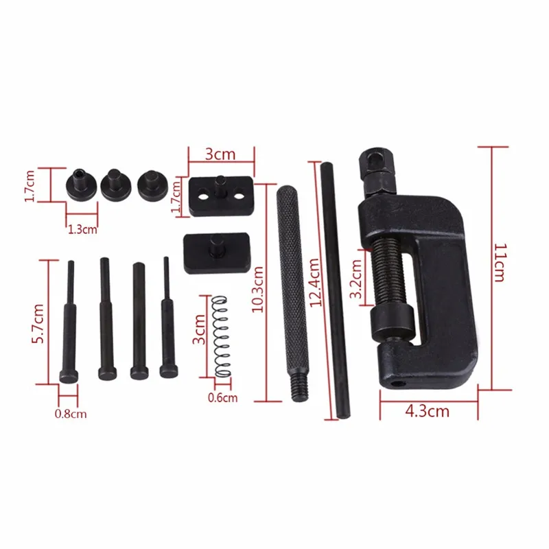 Séparateur de chaîne de moto, outil de rivetage de moto, lien torique robuste pour dissolvant de vélo, Kit d'outils de réparation, offre spéciale DN152