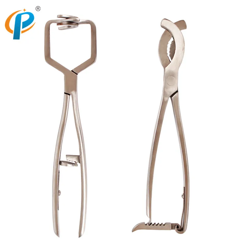 SUS Burdizzo Forceps for Cow, Cattle Bloodless Castrator, Camel Emasculatome, Veterinary Medical Instrument Parts