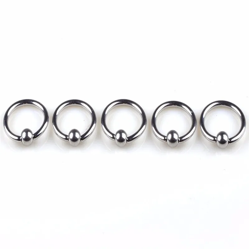 PINKSEE 20 Pcs Hot Sale Surgical Stainless Steel Circular Eyebrow Nose Studs Piercing Rings Body Jewelery Wholesale