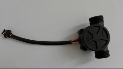 ชิ้นส่วนเครื่องทำน้ำอุ่น3สายเอาท์พุทsenserไหลเมตรมี240มิลลิเมตรสาย