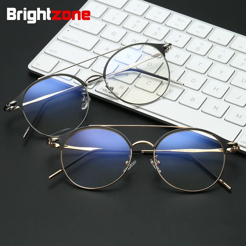 Brightzone Unisex UV Headache Digital Eye Strain Blue Light Blocking Glasses Gamer and Computer Eyewear Filter Artificial Light