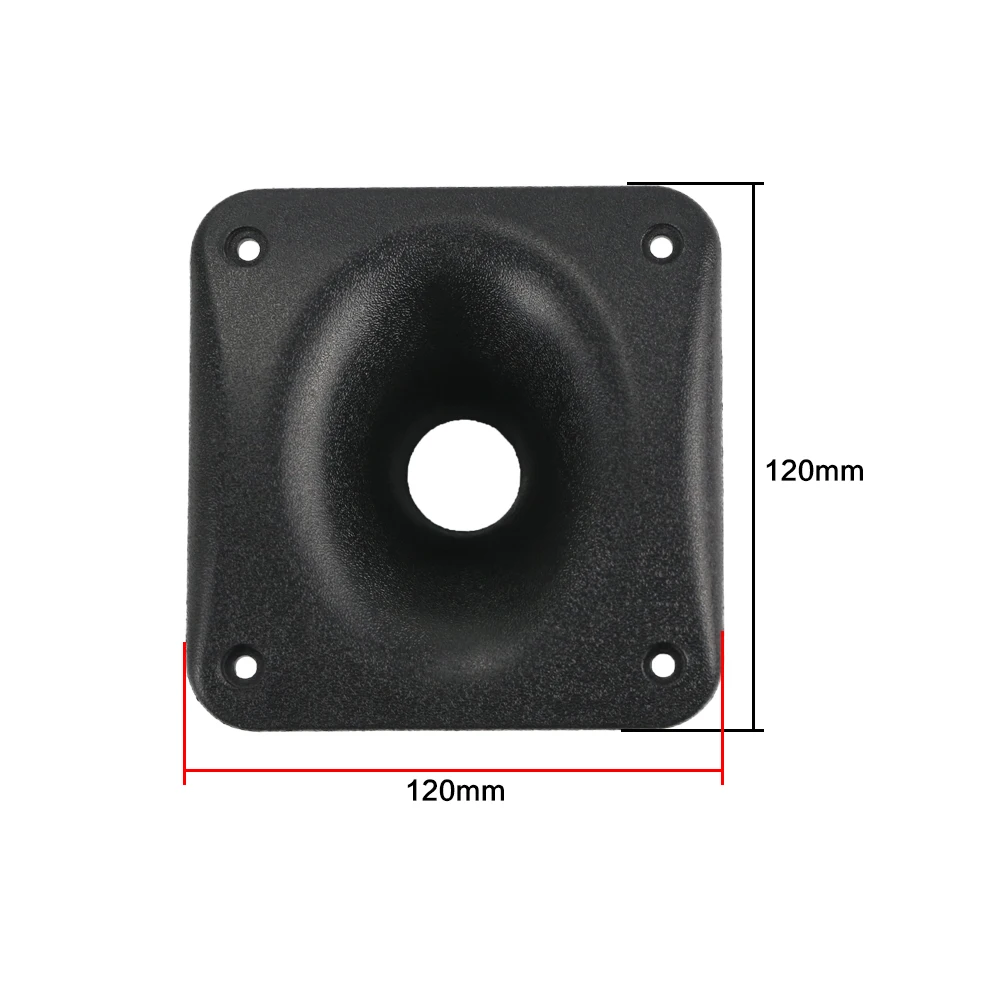 Ghxamp-プロ用スピーカー,absツイーター,ホーン,トランプアンプ,スクエアスクリュー,120x120x65mm,1個