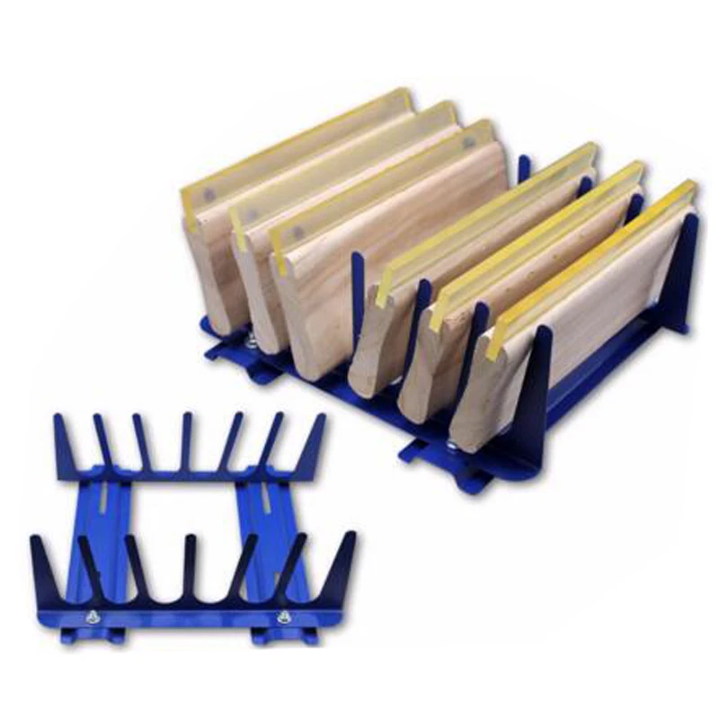 Vaste Desktop Zes-Layer Schraper Rack Screen Hulpapparatuur Afdrukken Accessoires