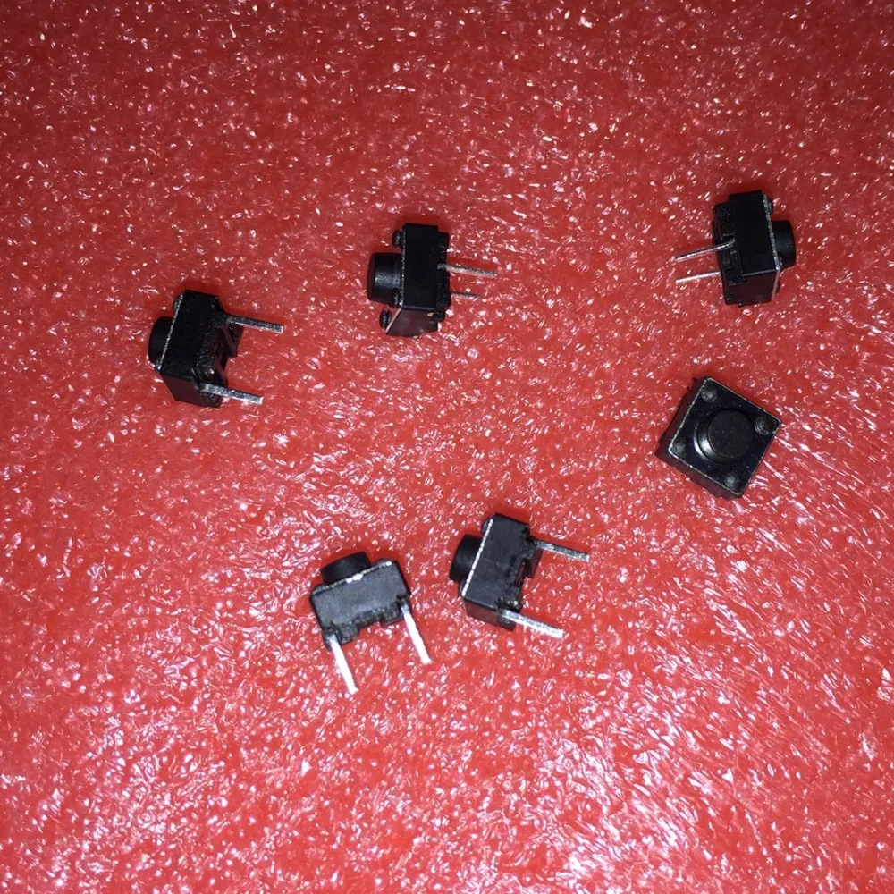 Free Shipping 1000PCS 2 pins 6*6*5 mm Switch Tactile Push Button Switches 6x6x5mm ROHS high temperature resistance