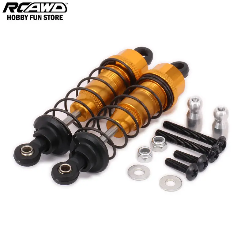 RCAWD Shock Absorber Damper 85MM For Rc Hobby Car 1/10 HPI WR8 Series Flux 101212 107888 Oil Filled Type