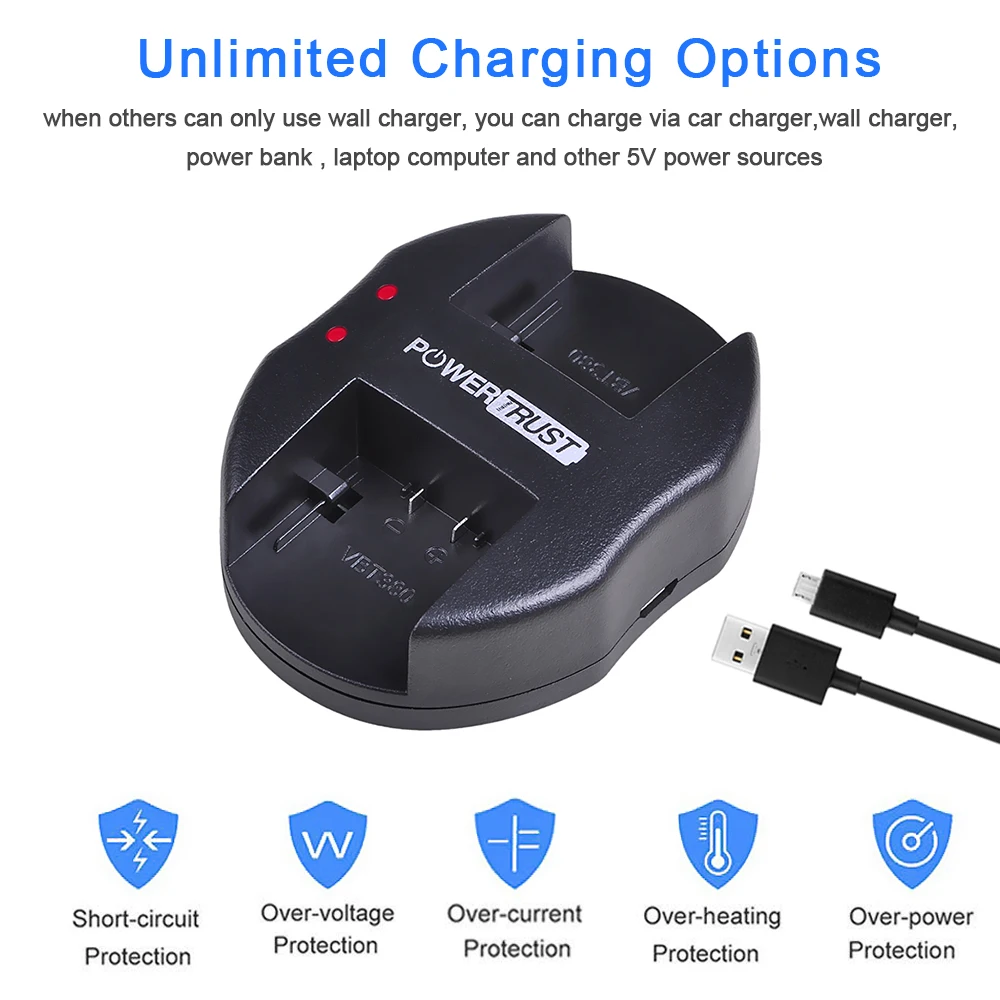 2x3900 мАч VW-VBT380 VBT380 VW-VBT190 литий-ионный аккумулятор + зарядное устройство для Panasonic HC-VXF999, HC-VXF990, HC-VX870, HC-VX989, HC-W570