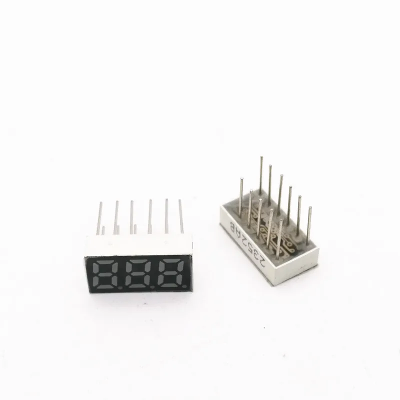 10pcs 0.25in blue LED Display 3 Bit Digital Tube 7 Segment led display Common Cathode/Anode