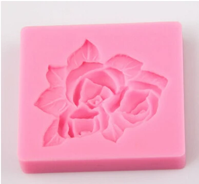 hot sale flower shaped chocolate silicon mold  fondant Cake decoration mold chocolate mold