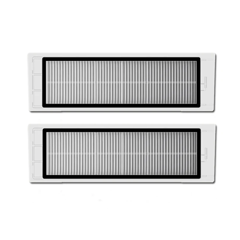 4pcs Adatto per XIAOMI Robot Aspirapolvere Pezzi di Ricambio Rullo di Ricambio Kit di Pulizia Con Cornice Filtro HEPA e Spazzole Laterali