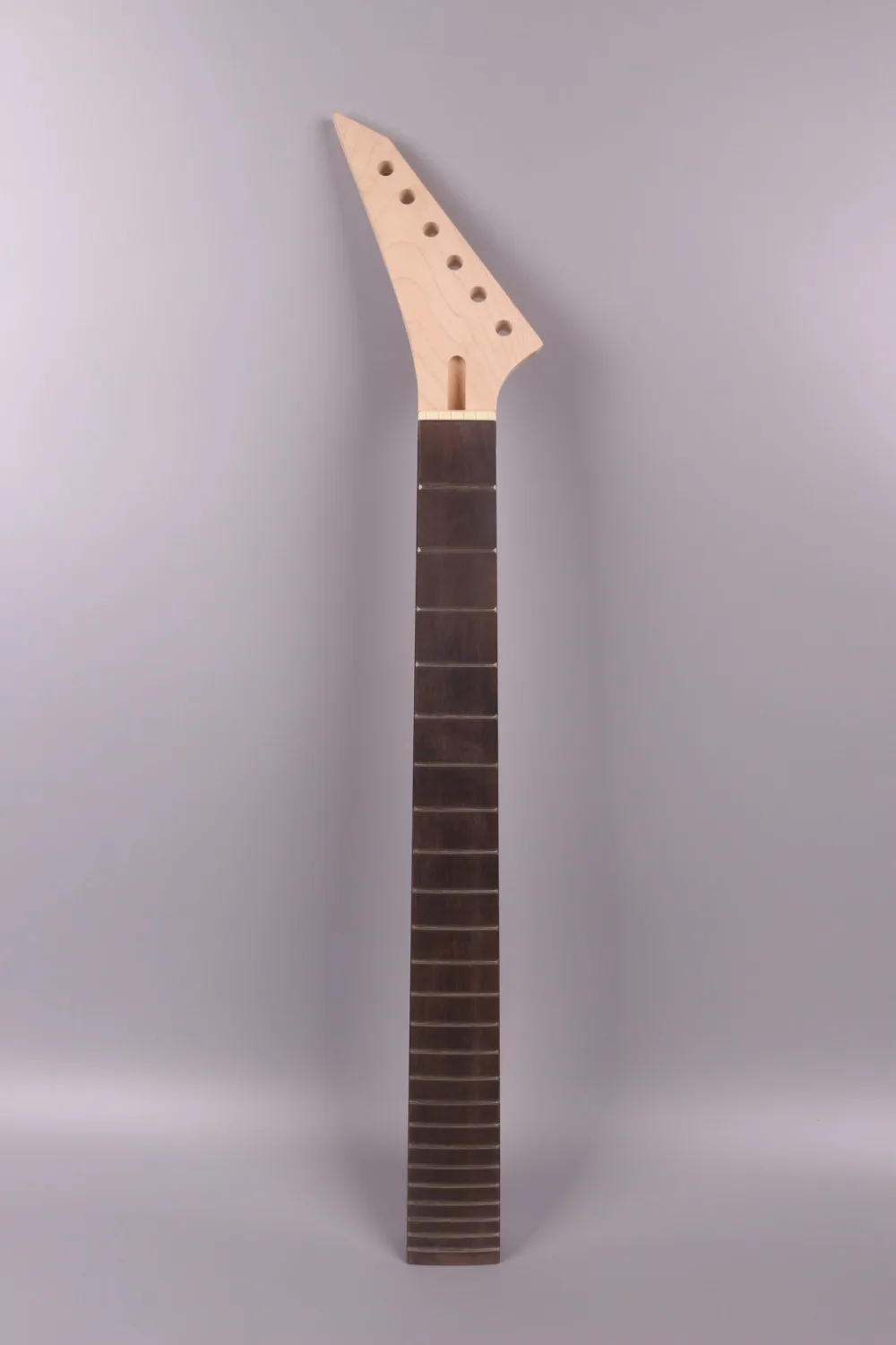 electric guitar neck 24 fret 25.5\'\' maple Locking nut JKX style yinfente 010# Locking nut left hand have 24 fret