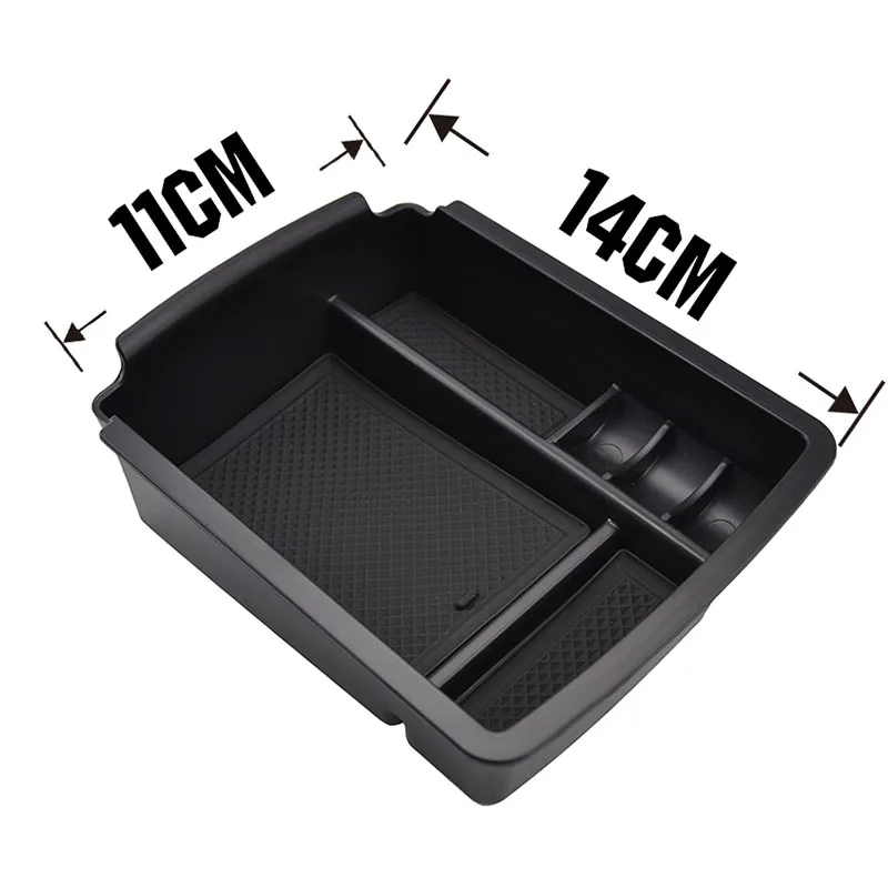 Fit For Volkswagen Vw Golf 7 Mk7 2013 2014 -2017 Armrest Arm Rest Storage Box Center Console Compartment Glove Tray Organiser