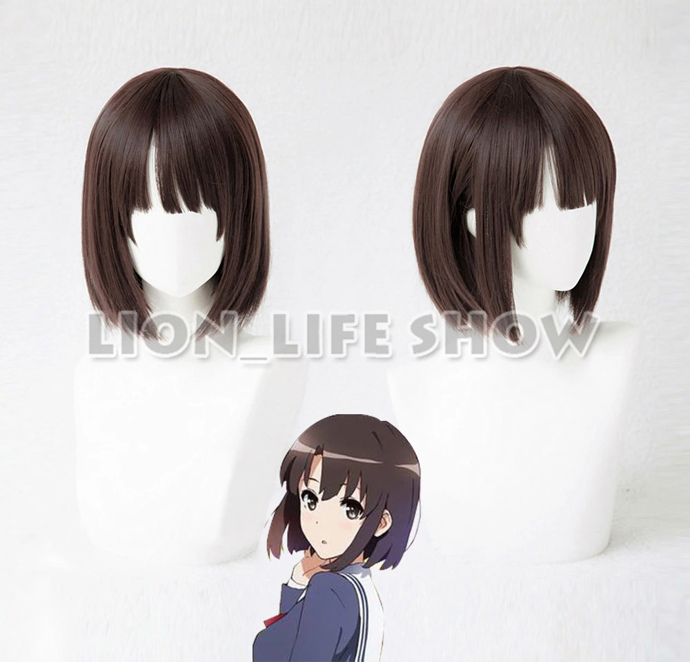 Anime Saenai heroine no sodate-kata Katou Megumi Cosplay Wigs Hair + Wig Cap