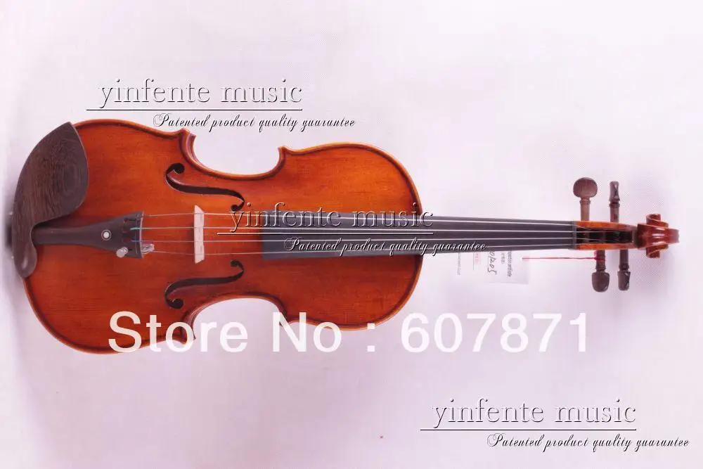 4/4 Old Carving Violin Aged Maple Russian SPruce Pro Y-1205#