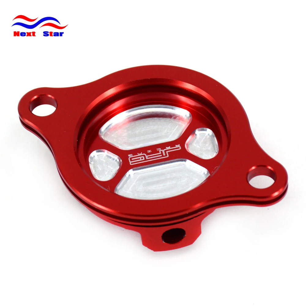 Motorcycle CNC Oil Filter Cap Cover For HONDA CRF450R 2002 2003 2004 2005 2006 2007 2008  CRF450X 2005-2017 CRF 450 450R 450X