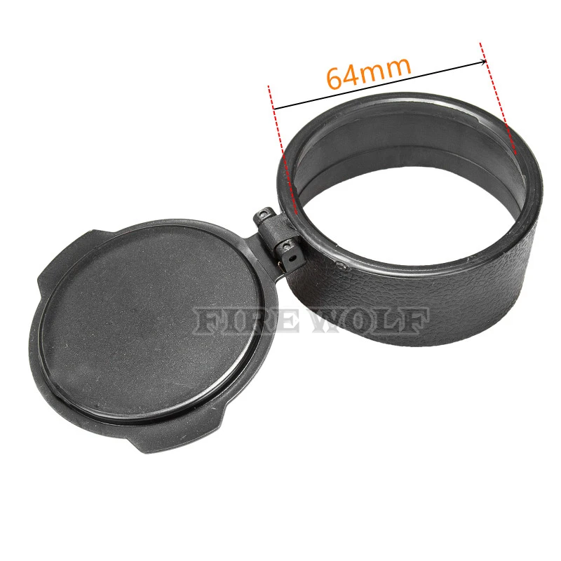 Diana-Rifle Scope Cover, Quick Flip, Spring Up, Open Lens, Eye Protect, Objective Cap para Caliber, 20 tamanhos