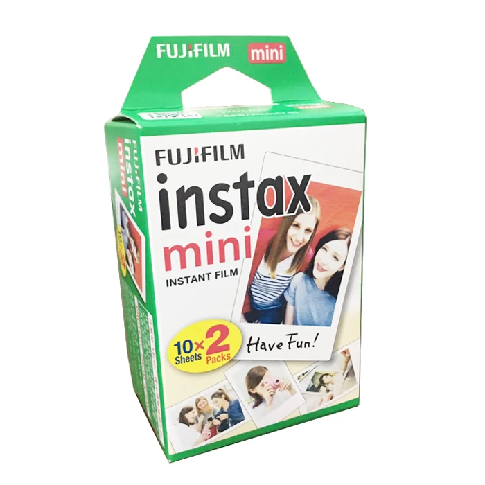 Fuji Film Instax Instant Film Mini Credit Card Size Photo Paper instaxmini7s mini8 mini25 50s 10 pcs/set and 20 pcs/set