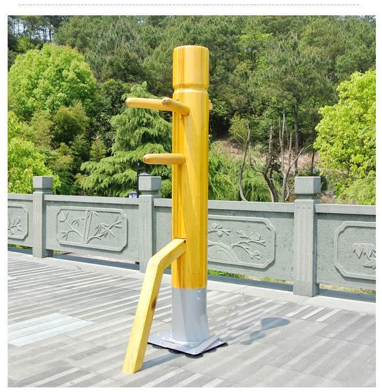 Lucamino Patent Chinese martial arts Wing Chun Wooden Dummy sets Wushu exercise equipment Customized height IP man