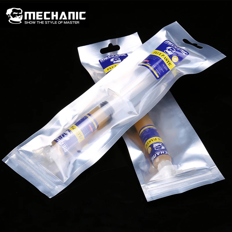 MECHANIC Liquid/paste soldering flux for iPhone cpu nada BGA demolition special solder paste [10cc] + Needle