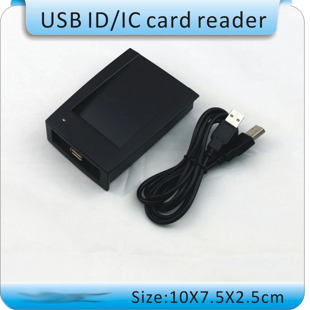 USB port  ISO15693 13.56Mhz NFC desktop RFID reader 13.56 MHz HF RFID Reader+ I-code 5 pcs