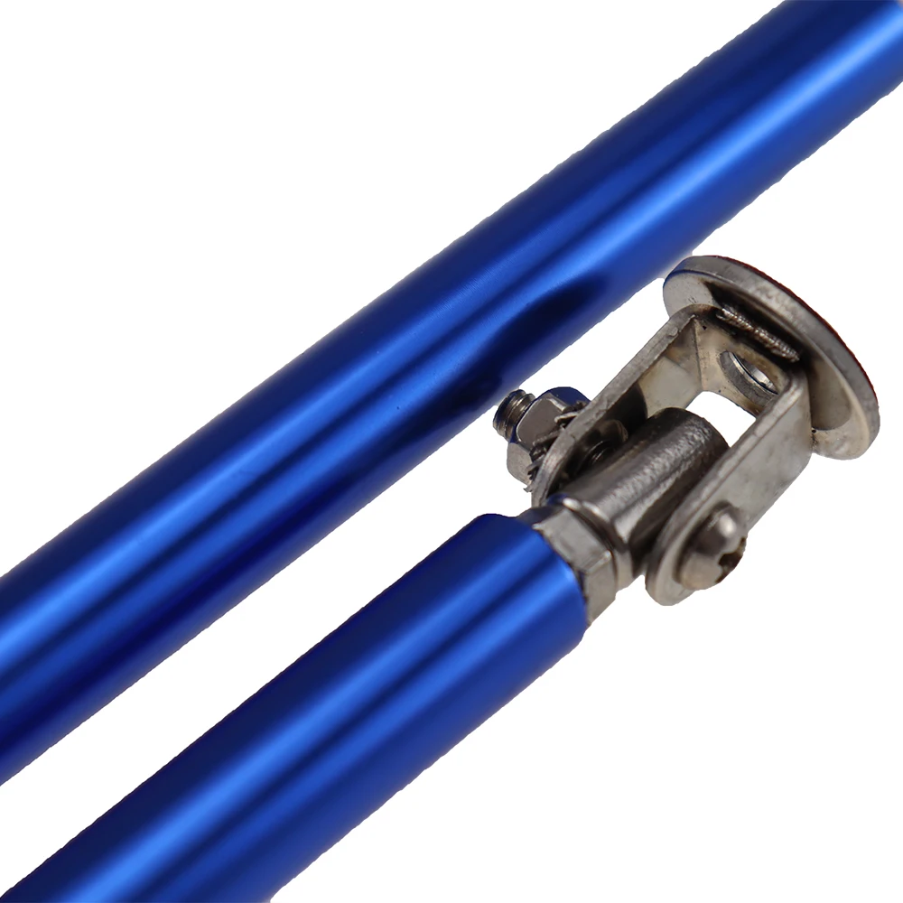 Car Splitter Rods Racing Adjustable Adhensive Front Rear Bumper Lip Support Strut Brace Tie Pull Bar Kit 75/100/150/200mm 1 Pair