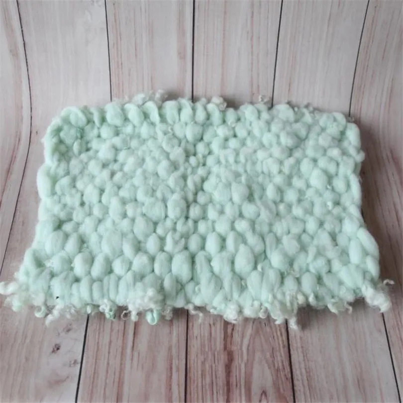 Baby Felted Wool blanket Newborn wool basket filler stuffer photography props Newborn layer fabric