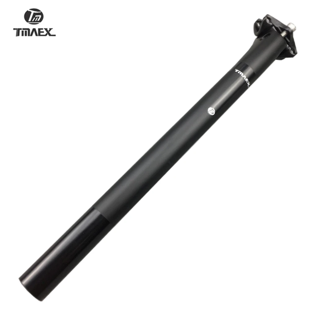 TAMEX-Black Matte Carbon Seatpost, 27.2mm Seattube, Road and MTB Bike Seattube, Breaking Wind Seat Post, 27.2mm, 30.8mm, 31.6mm