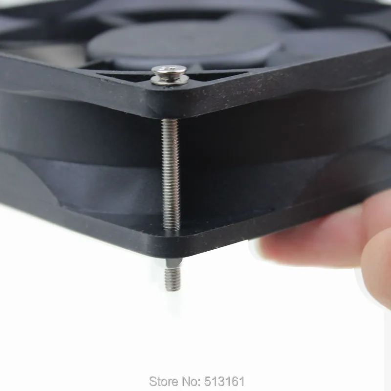 50pcs M4X50MM Screw For Computer PC Fan Screws 50mm M4