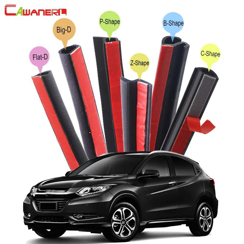 Cawanerl For Honda Vezel Crosstour XR-V Car Seal Sealing Strip Kit Noise Insulation Weatherstrip Dust Proof Self-adhesive