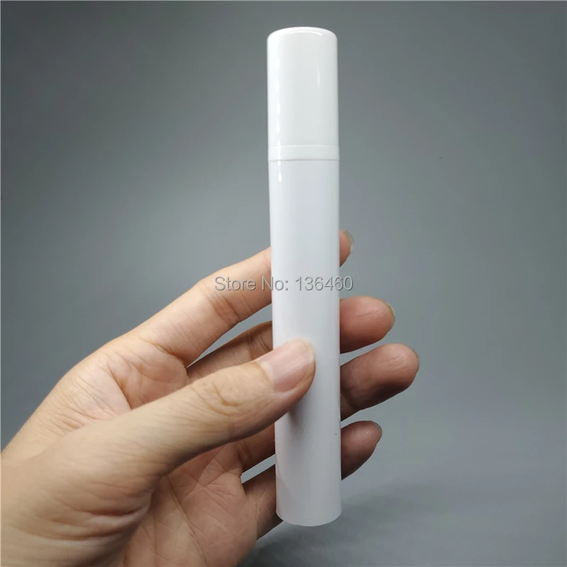 

5ml 10ml 15ml White Airless Bottle Mini Slim Empty Portable Plastic Lotion Sprayer Pump Perfume Cosmetic Packaging Supply