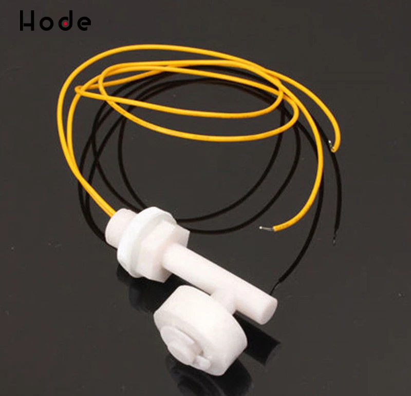 liquid Water Level Sensor White PP Right Angle Float Switch