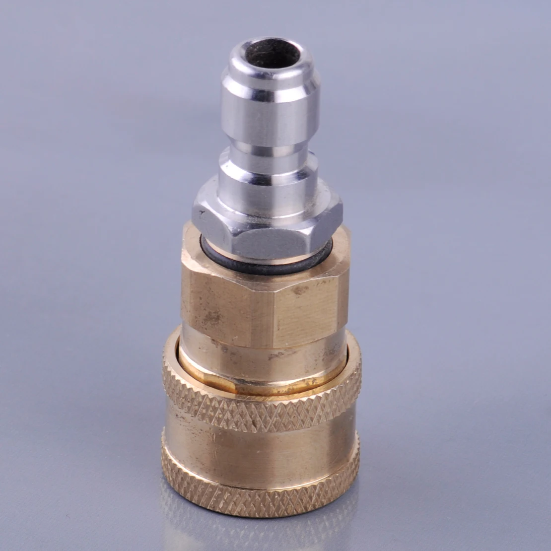 

LETAOSK Pressure Hose Coupling Adapter Connector M22x14mm 1/4"Coupler Plug For HD HDS Spray Pressure Washer