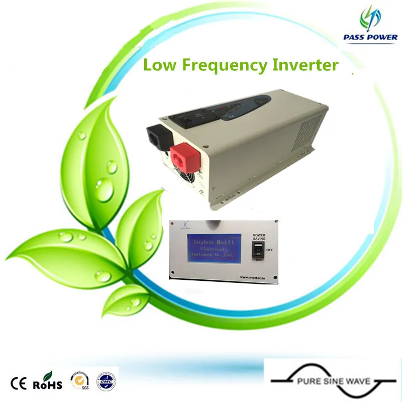 

2016 Free Shipping DC 24V to AC220V 1500W LCD Pure Sine Wave Low Frequency Inverter