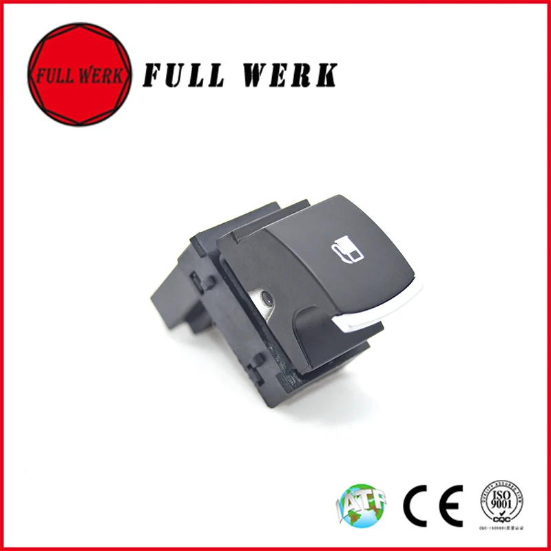 1 peça ue escovado 1kd 959 833 interruptor de liberação da porta do tanque de combustível de gás automático para vw golf jetta mk5 coelho touran
