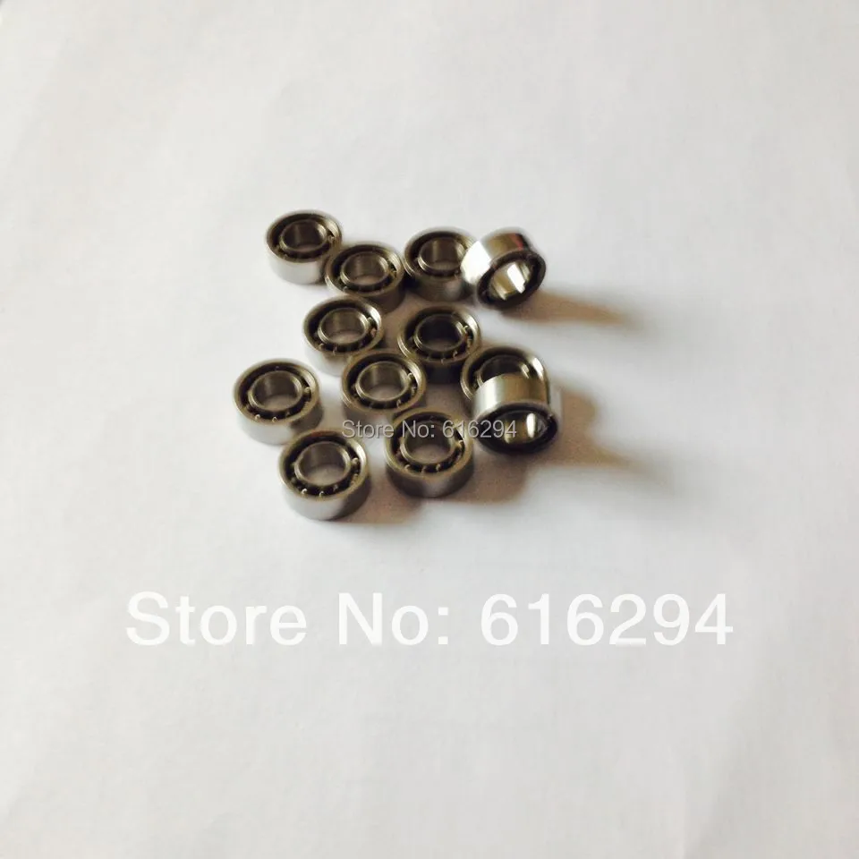 50 pcs R188 inch open bearings R188 (6.35 * 12.7 * 3.175MM) miniature ball bearings