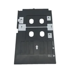 PVC ID card tray for Epson L800,L801,L805,L810,L850 inkjet printers to printing blank CR80 size inkjet pvc cards membership card