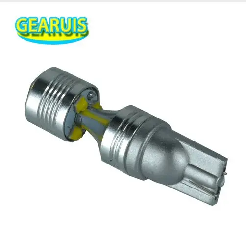 

100 шт. de Alta potencia T10 30 Вт 6 smd 5 Вт LEVOU 2 Piso local lente 194 168 W5W 6SMD Автомобильный Номерной Знак Авто Клин лампада Luz Br