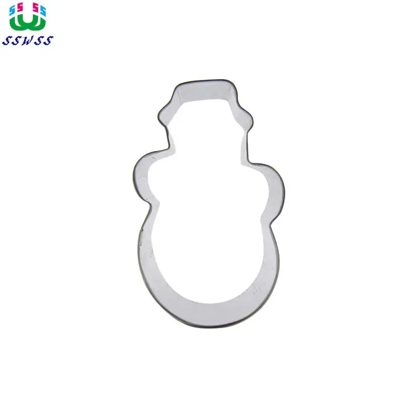 Third Snowman Shape Cake Decorating Tool,Materials Most Environmentally Friendly Cake Cookie Biscuit Baking Mold,Direct Selling