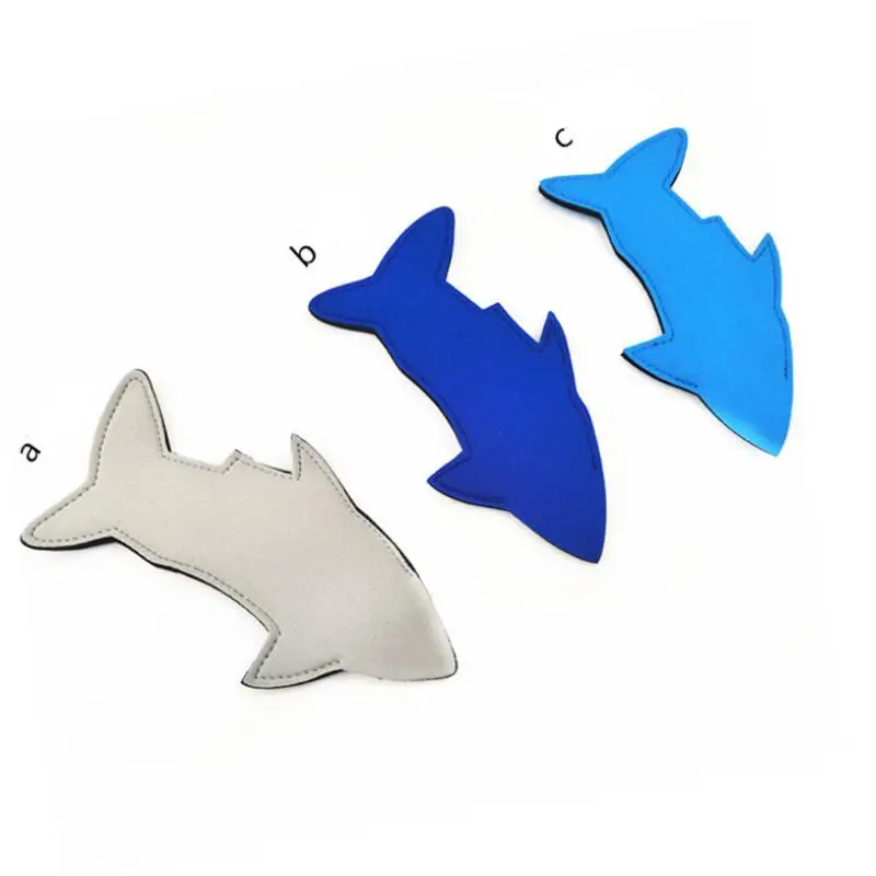 Shark Neoprene Popsicle Holder  Fish Ice Pop Sleeves Freezer Blanks Kids Summer Birthday Party Favors LX7438