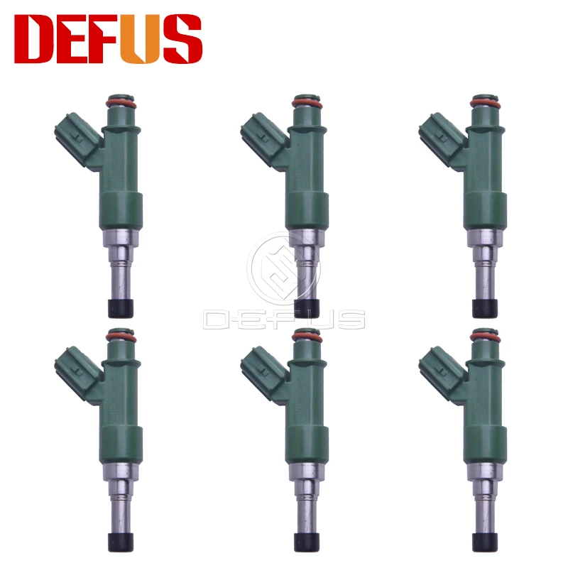 

DEFUS 6x Fuel Injector Bico For Toyota Hilux Vigo 2TR Engine Nozzle Injection Values OEM 23250-0C050 23209-0C050 232500C050