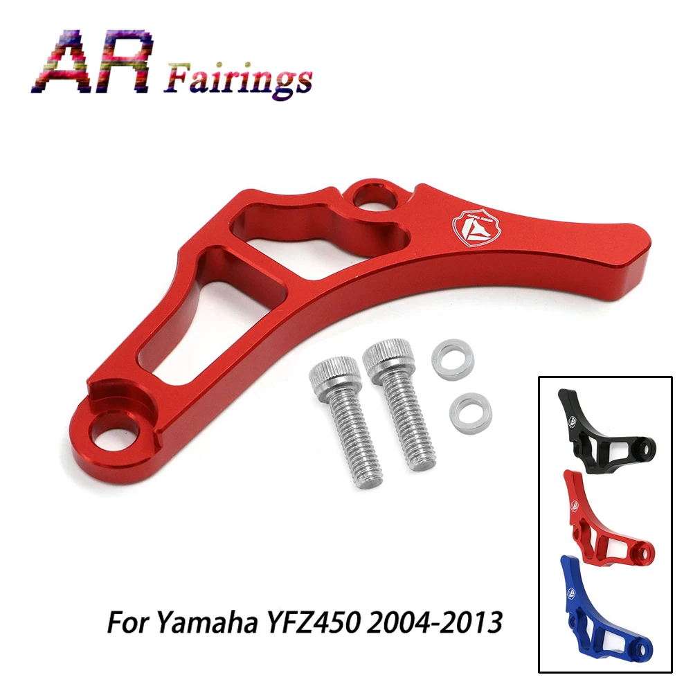 A Set ATV Parts Chain Saver Guard Engine Cases Frame Slider Protection For Yamaha YFZ 450 YFZ450 2004-2013 12 11 10 09 08 07 06