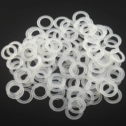 50pcs/bag Plastic Crochet Ring Hook DIY Knitting Circle Rings Plastic Pattern DIY Handbag Seat Cushion Materials Knitting Tools