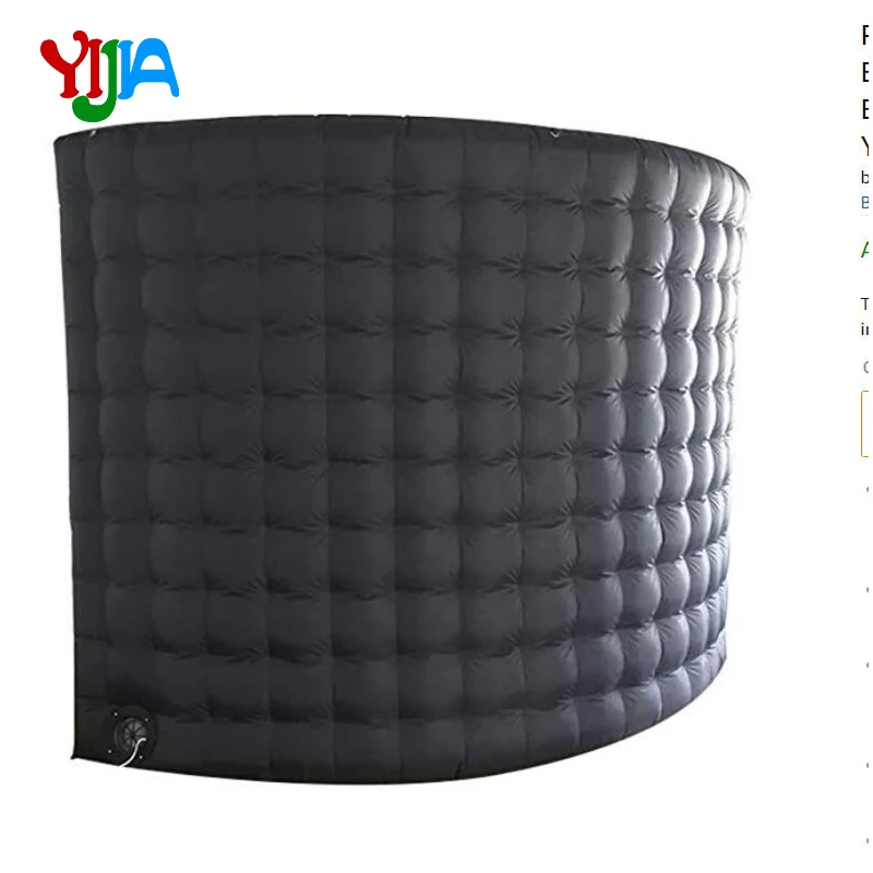 Imagem -03 - Suporte de Parede Inflável Ideal para Decoração de Festas e Casamentos sem Luzes e Ventilador de ar