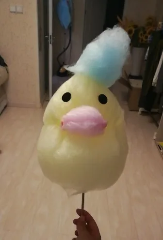 เครื่องลูกอมฝ้าย CC-3803H ยอดนิยม Commercial Cotton Candy ไหมขัดฟันไฟฟ้าเต็มรูปแบบผ้าฝ้าย