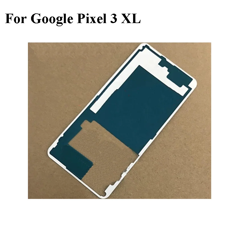 

Задняя крышка аккумулятора для Google Pixel 3 XL 3XL, рамка для задней двери 3 м, двухсторонняя клейкая лента, ремонтные детали Pixel3 XL