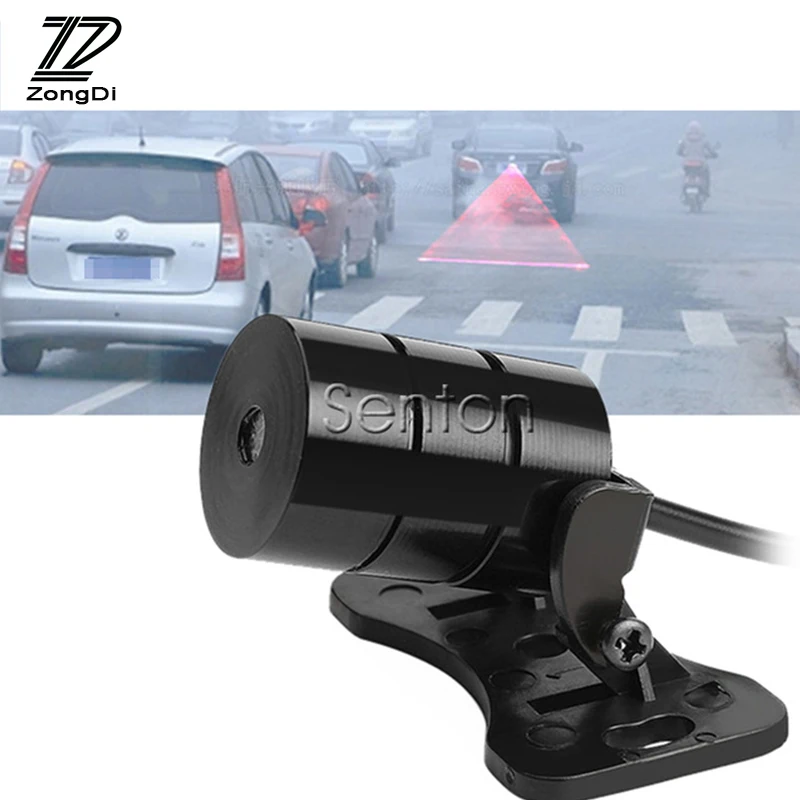 12V Warning Anti Collision Car Laser Tail Fog Light LED for Citroen C4 C5 Hyundai Solaris I30 VW Polo T5 T4 Ford Fiesta Fusion